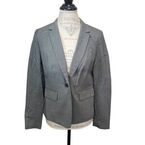 Liz Claiborne Black & White Audra Spring Fashion Long Sleeved Blazer Suit Jacket